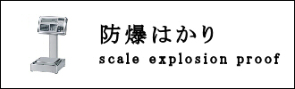 防爆はかりのカテゴリ